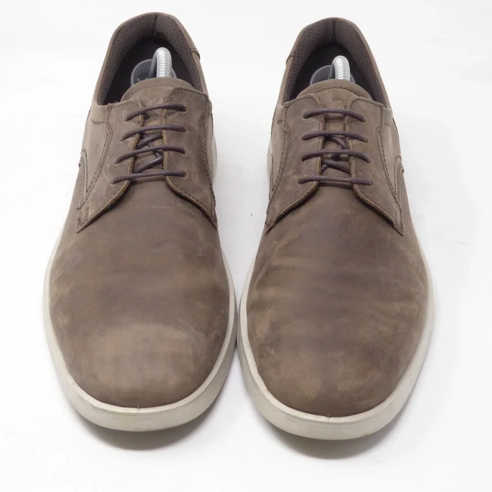 ECCO Mens S-Lite Hybrid Derby Shoes Brown Leather Lace Up 44 / 10-10.5